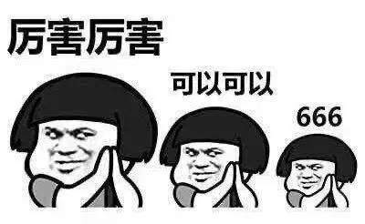 厲害厲害，可以可以，666